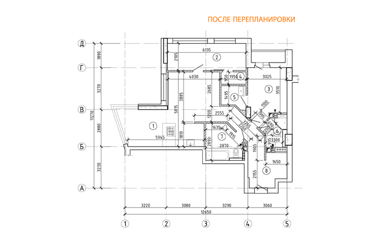 перепланировка после